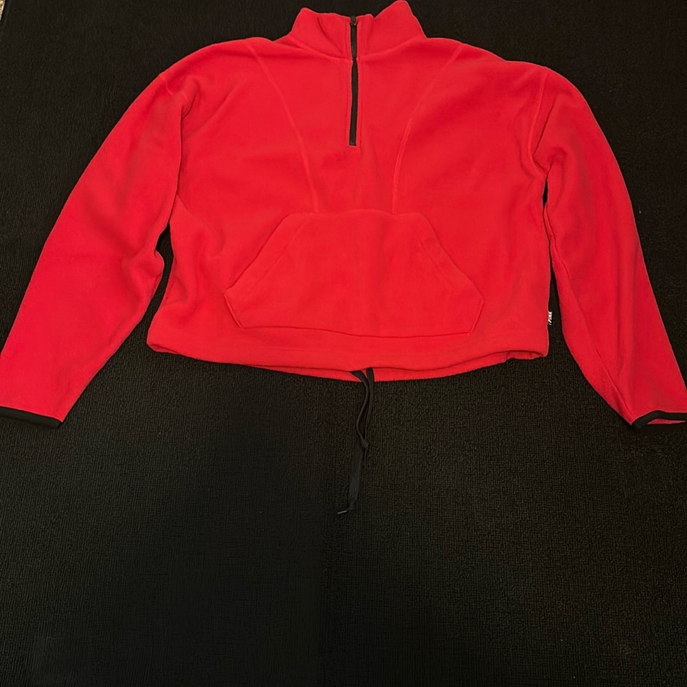 Victoria Secret’s PINK Red Pullover Fleece